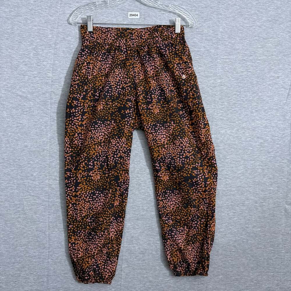 Maloja Women's Size XS Multicolor Print Pull On Cropped Lightweight pants